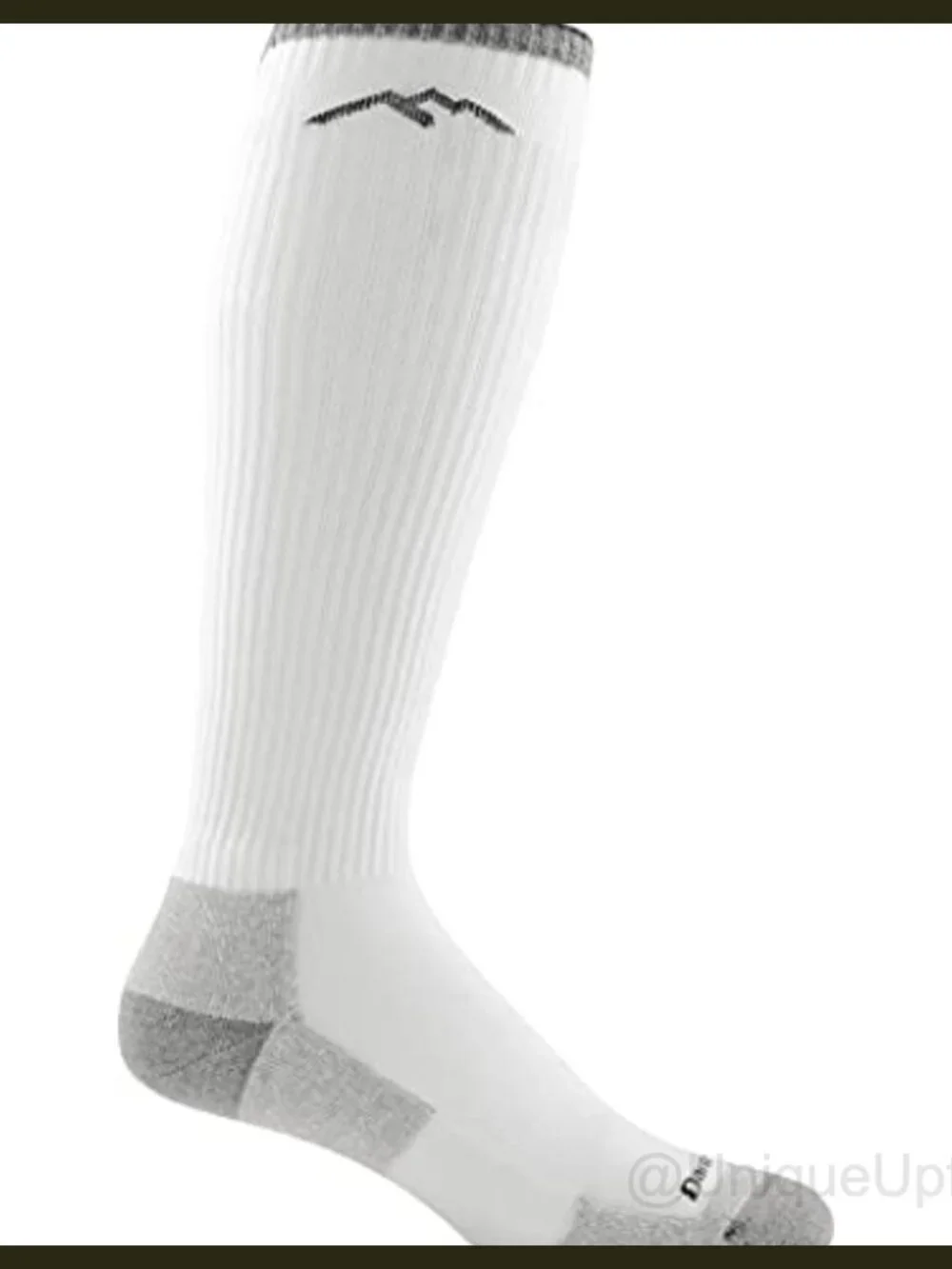 Men's Merino Wool Over-the-Calf Athletic Work Socks Cushion Lightweight